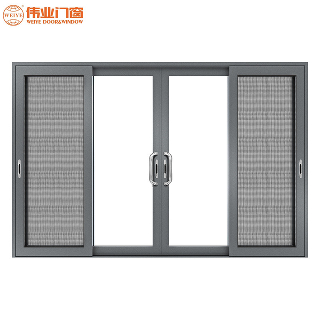 Double Casement Window Aluminum Profile