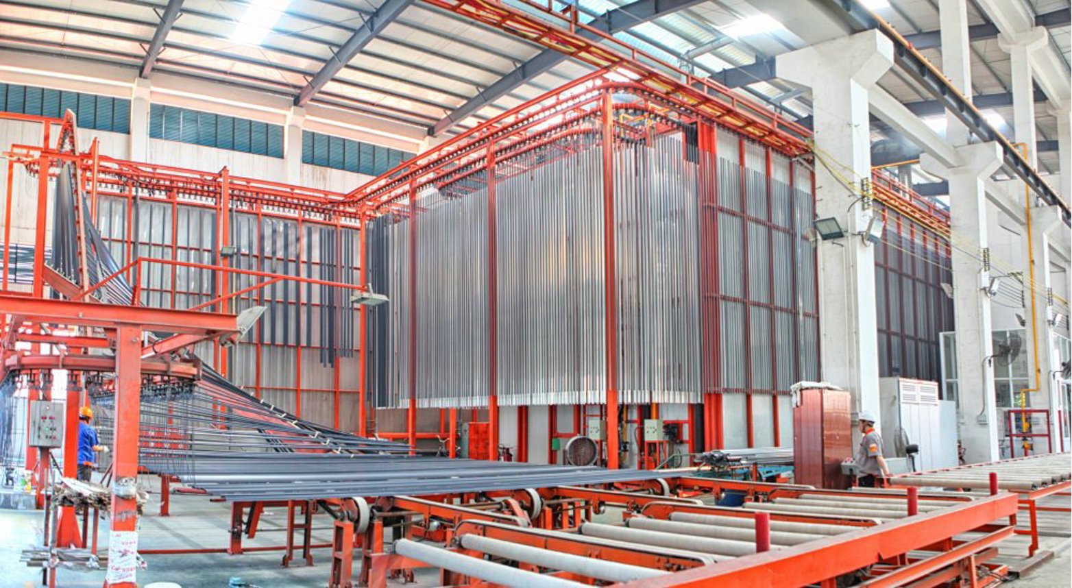 Aluminum Cap Rail System Factory