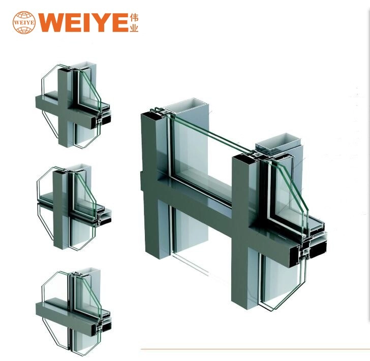 Aluminum Curtain Wall Profiles
