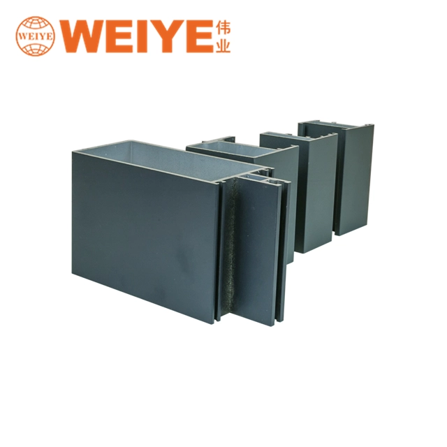 Extruded Aluminum Profile for Curtain Wall System