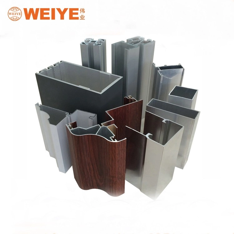 Aluminum Casement Window Frame Extrusion Profile